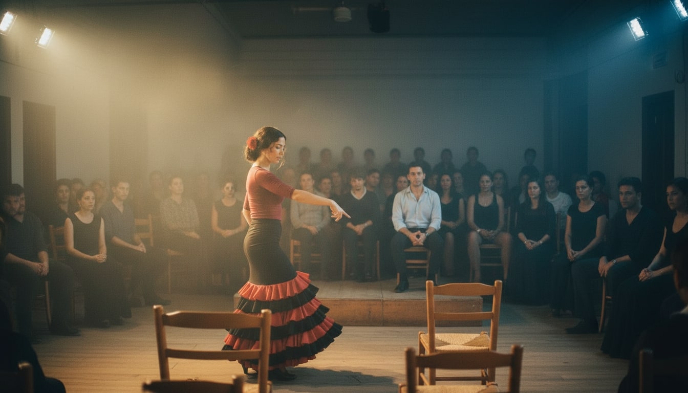 Flamenco und Asche