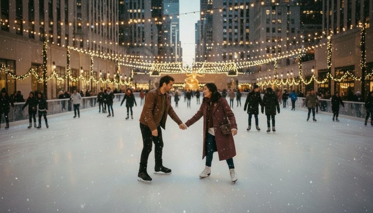 Snow over Third Avenue